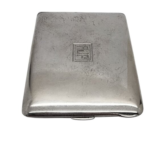 Tiffany & Co Sterling Silver Cigarette Case with Monogram #15043 - Picture 3 of 9